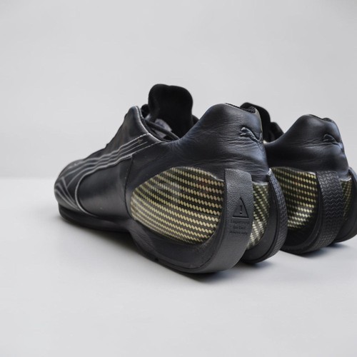 Vintage black puma driving - black,