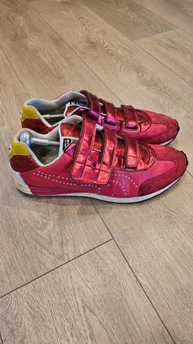 Puma red rare vintage trainers - puma,