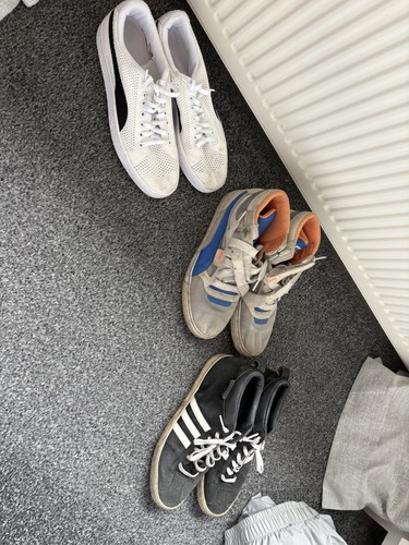 Adidas and puma - and, vintage